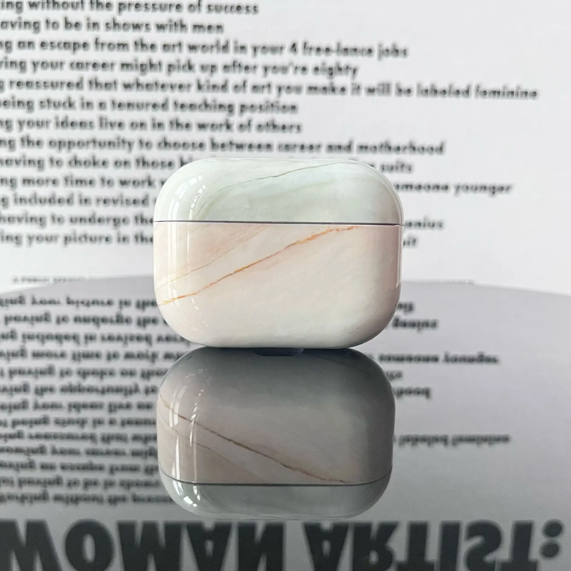 Marble Classic Water Sticker Apple Airpods 3 Earphone Cover - Image 2