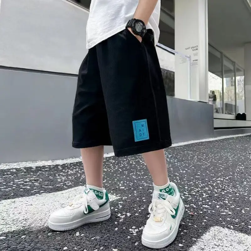 Boys Cotton Shorts Loose Western Style 2024