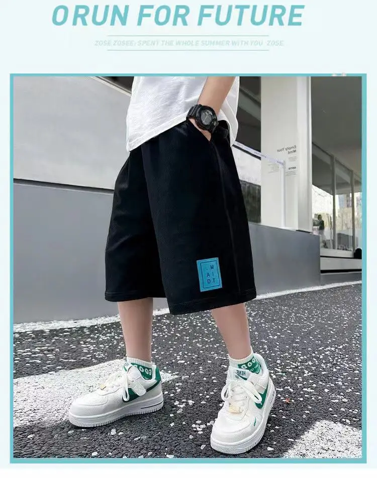 Boys Cotton Shorts Loose Western Style 2024 — feature 2
