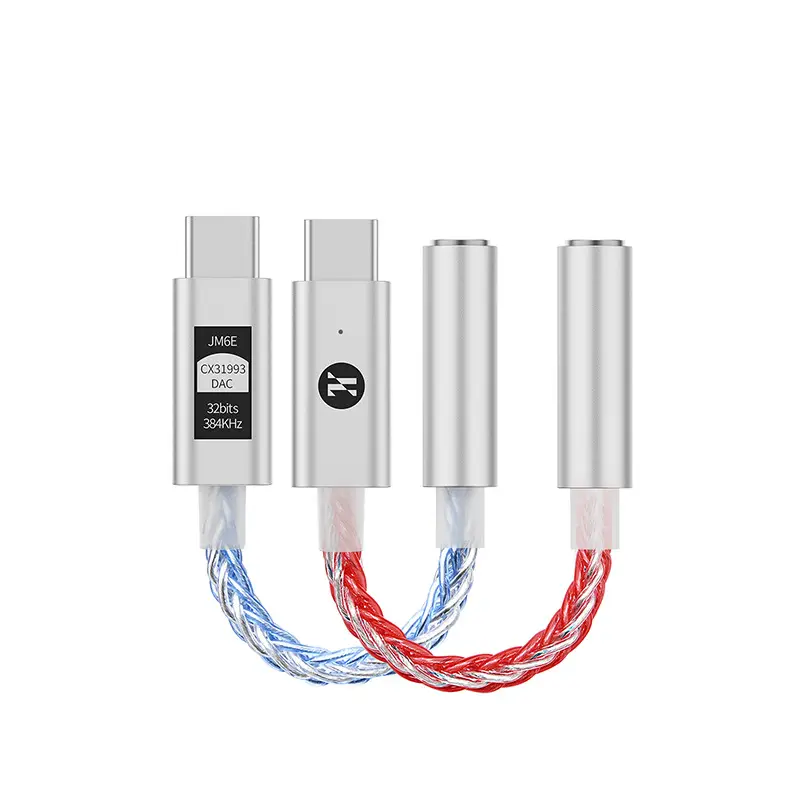 Jm6 Small Tail Decoding Amp Typec Phone Cable Audio Converter