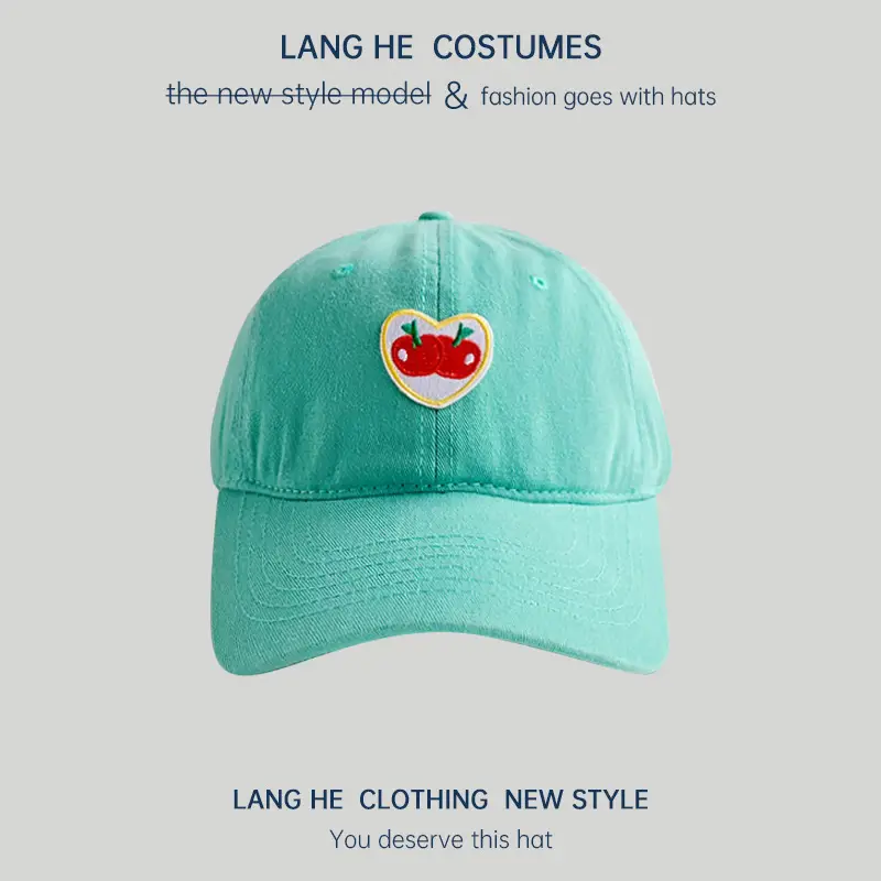 Love Heart Baseball Cap Women's Casual Washable - Image 10
