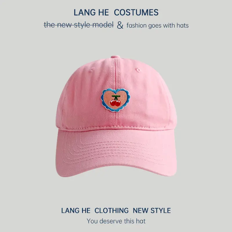 Love Heart Baseball Cap Women's Casual Washable - Image 6