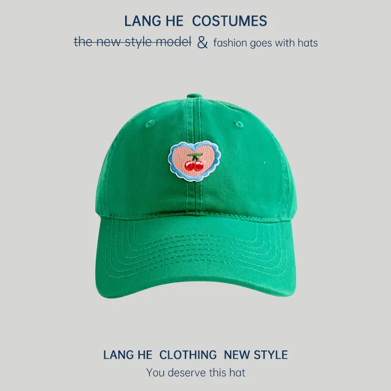 Love Heart Baseball Cap Women's Casual Washable - Image 7
