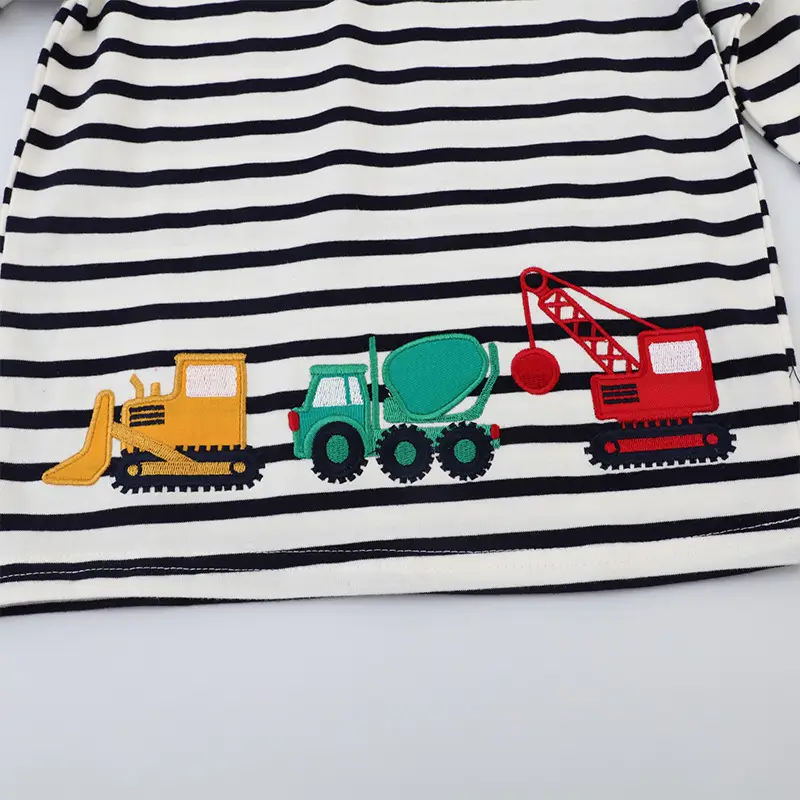 Boys Striped T-Shirt 2026 New Model - Image 3