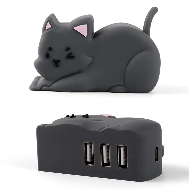 Cartoon USB HUB for Laptop PC Phone Tablet - Image 3