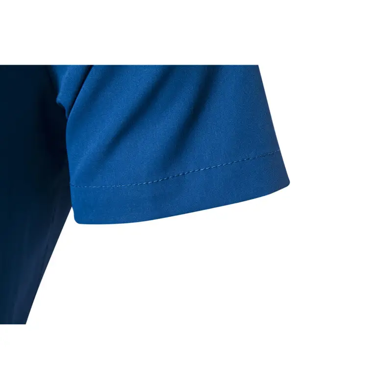 Men's Black Stand Collar Short Sleeve Shirt — feature 33