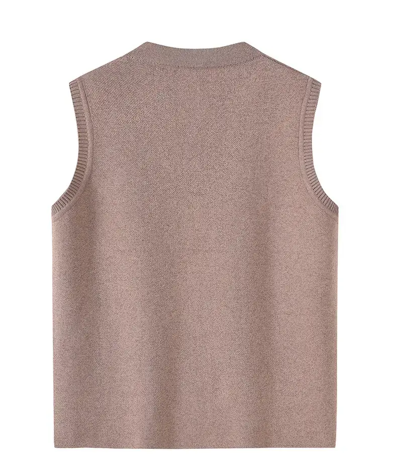 Green Embroidered Sleeveless Vest for Women — feature 17