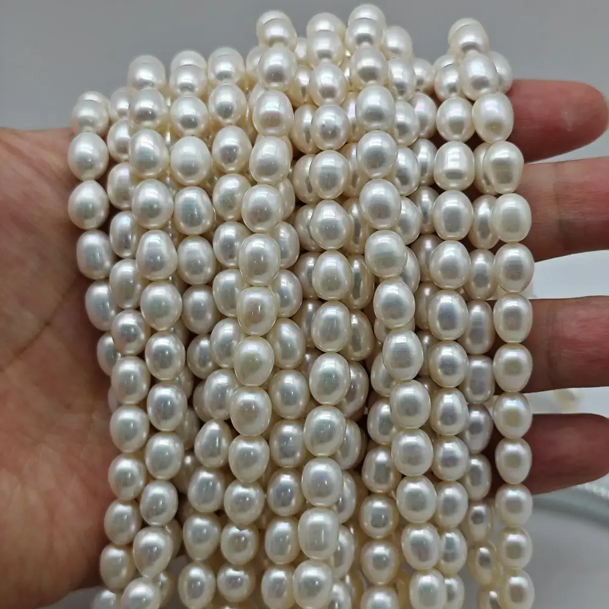 4-7mm Freshwater Cultured Pearl Necklace Beads - Image 5