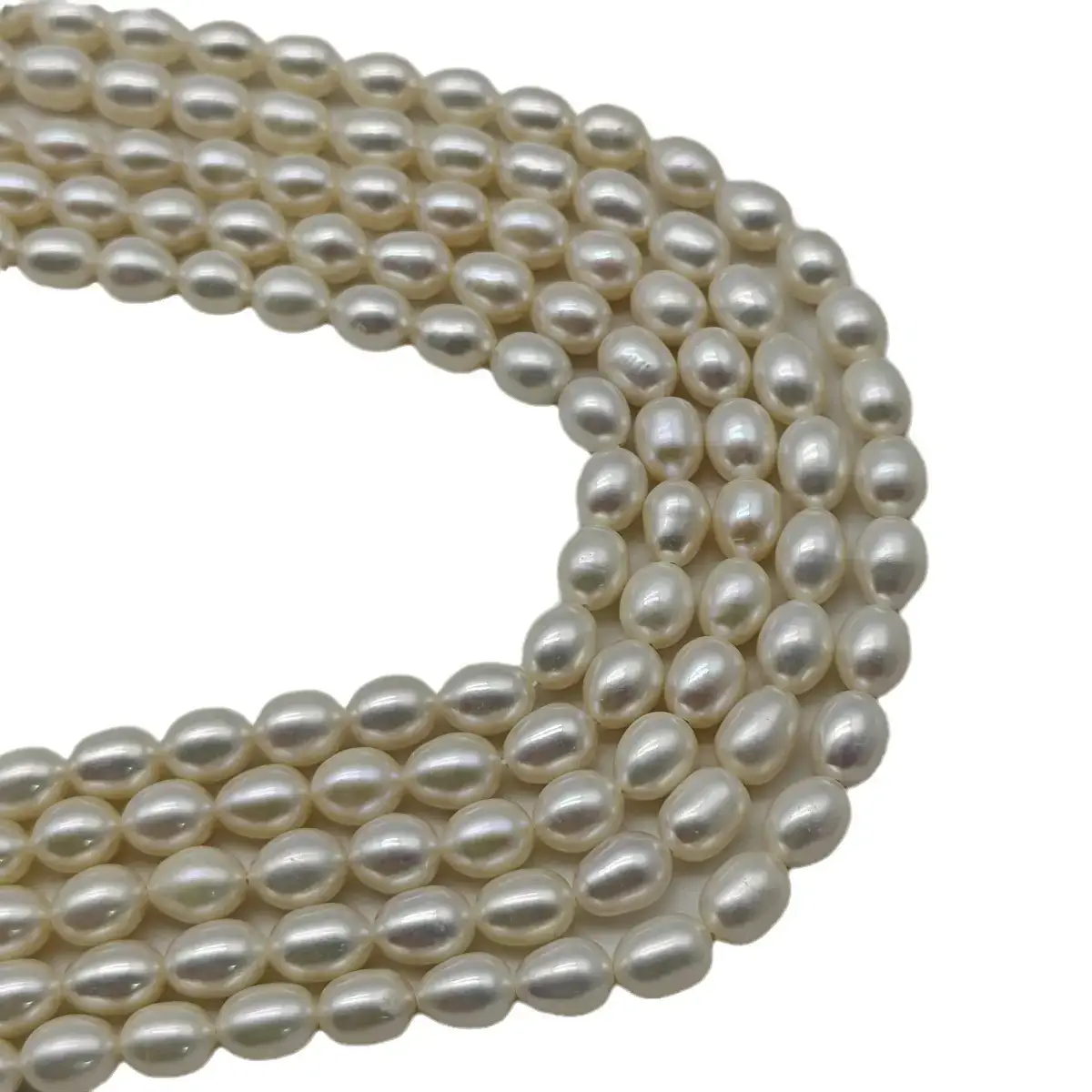 4-7mm Freshwater Cultured Pearl Necklace Beads - Image 8