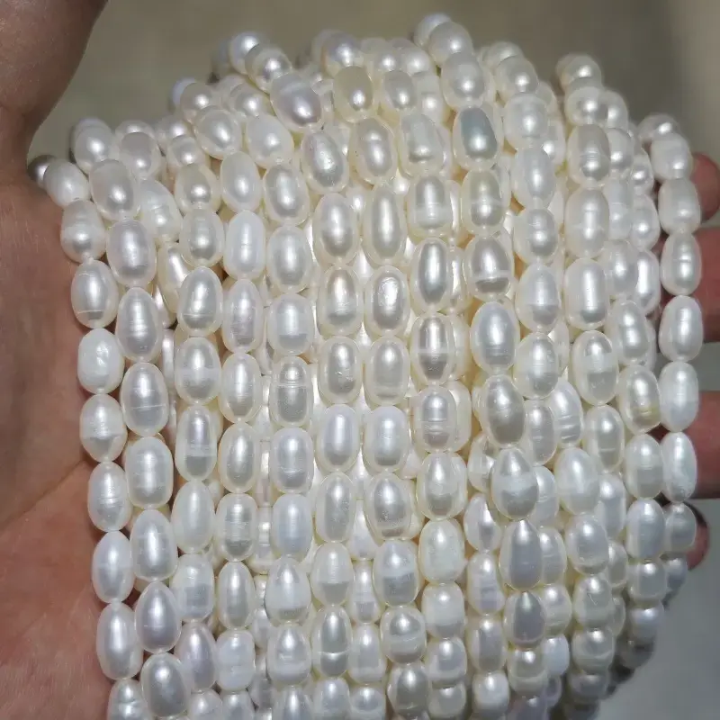 4-7mm Freshwater Cultured Pearl Necklace Beads - Image 3
