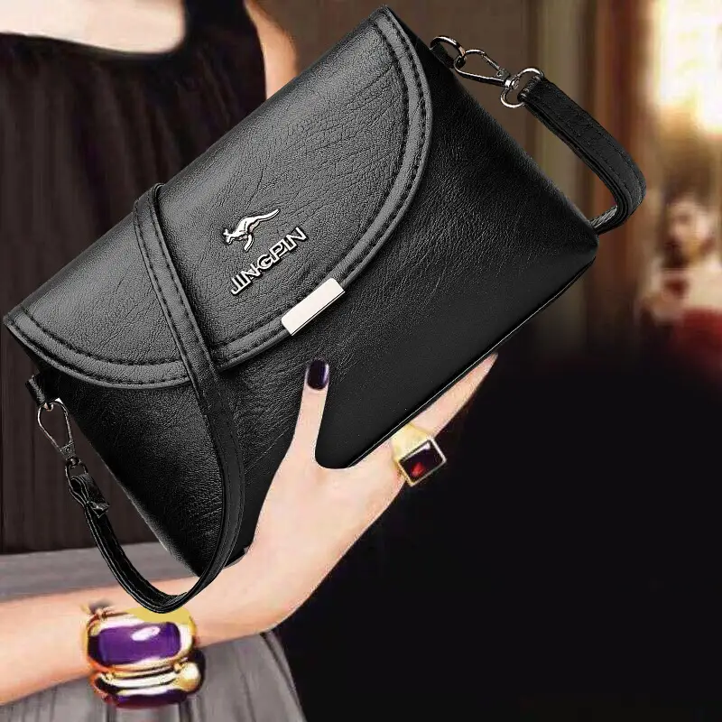 Women's Black Crossbody Shoulder Bag 2026 New Style - Image 6