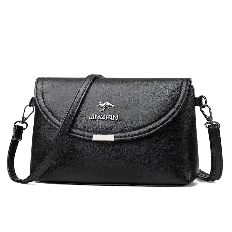 Women's Black Crossbody Shoulder Bag 2026 New Style - Image 8
