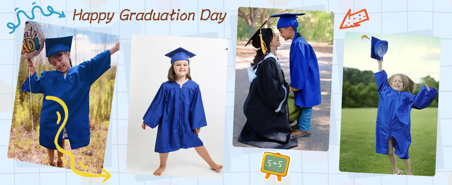Blue Velvet Graduation Suit for Kids Bachelor's Wear — feature 15