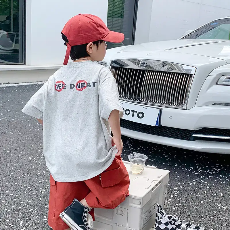 New Arrival Loose T-Shirt for Boys Summer 2024