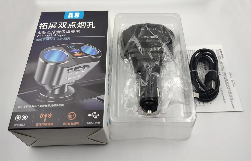 120W Bluetooth Car Charger with USB PD & USB Type-C - Image 4