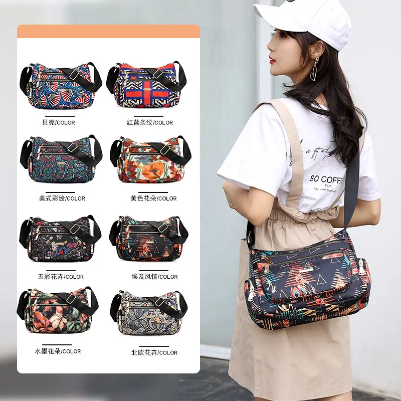 2026 Floral Crossbody Bag for Women with Multiple Pockets - Image 8