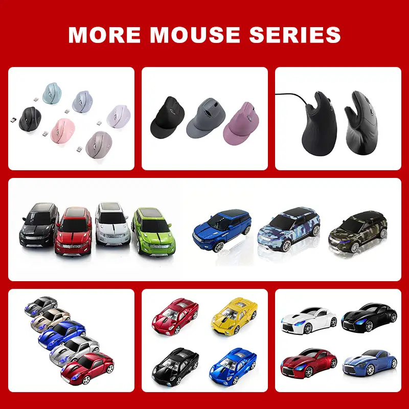 Classic Car Mouse 2.4g Wireless Sports Car Design - Image 8