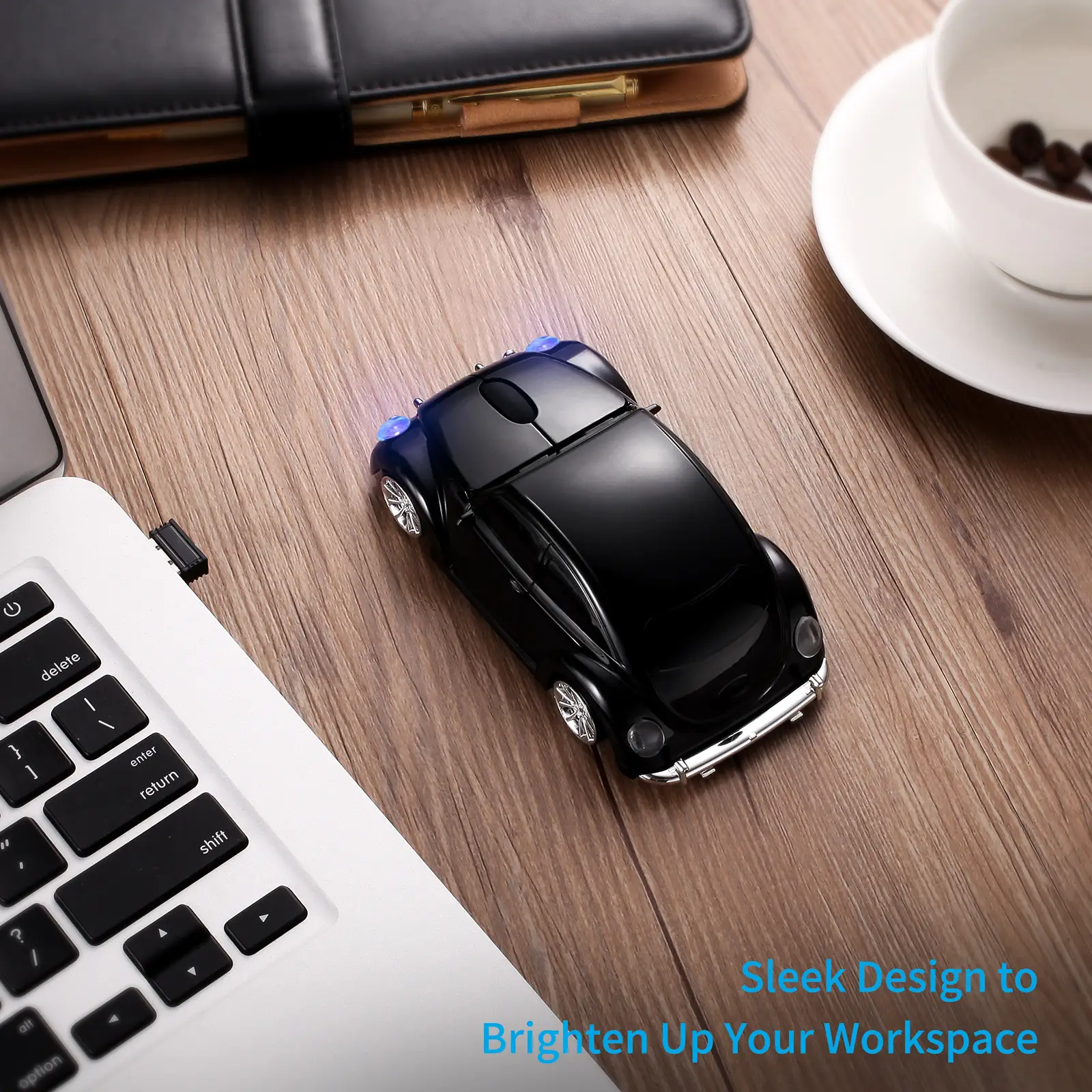 Classic Car Mouse 2.4g Wireless Sports Car Design — feature 7