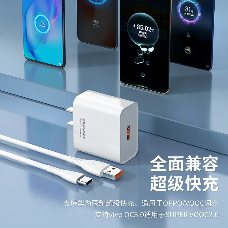 66W Super Fast Charging Charger for Oppo Huawei Xiaomi - Image 5