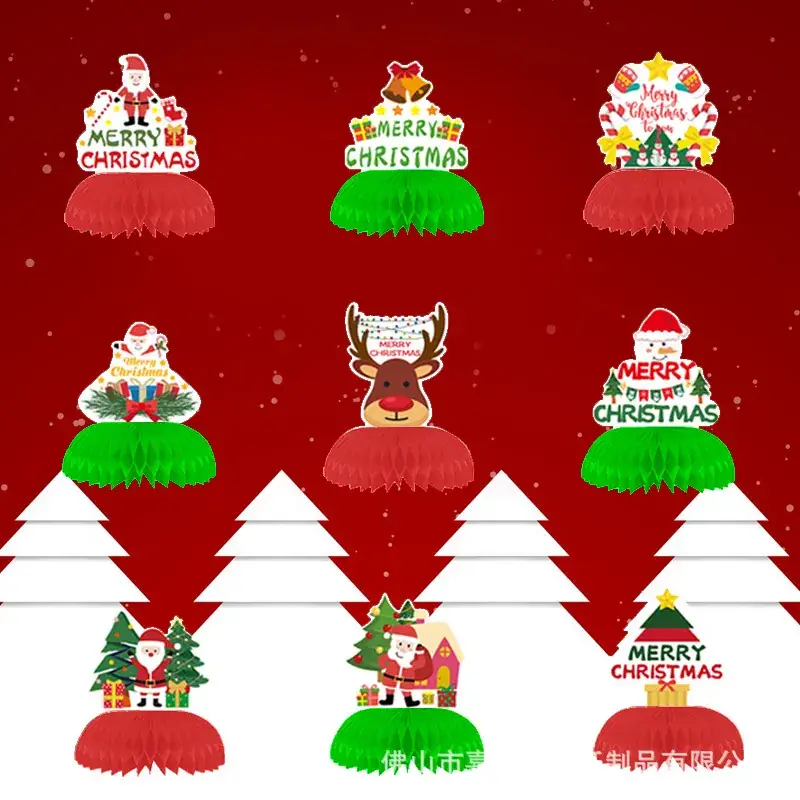 Christmas Honeycomb Decorations for Party & Holiday Use — feature 7