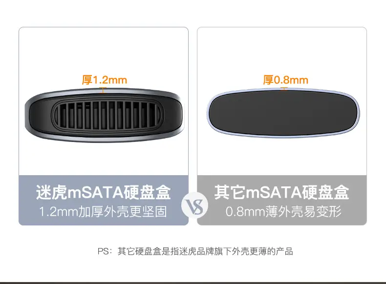 Tiger Mini mSATA SSD Box for Laptop & Mobile — feature 22