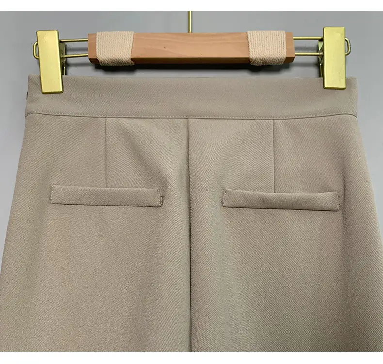 Korean Style Leg Long High Waist Micro La Trousers — feature 25