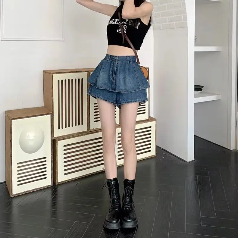 Women Denim Shorts Spice Girls Style 2023 Summer — feature 7
