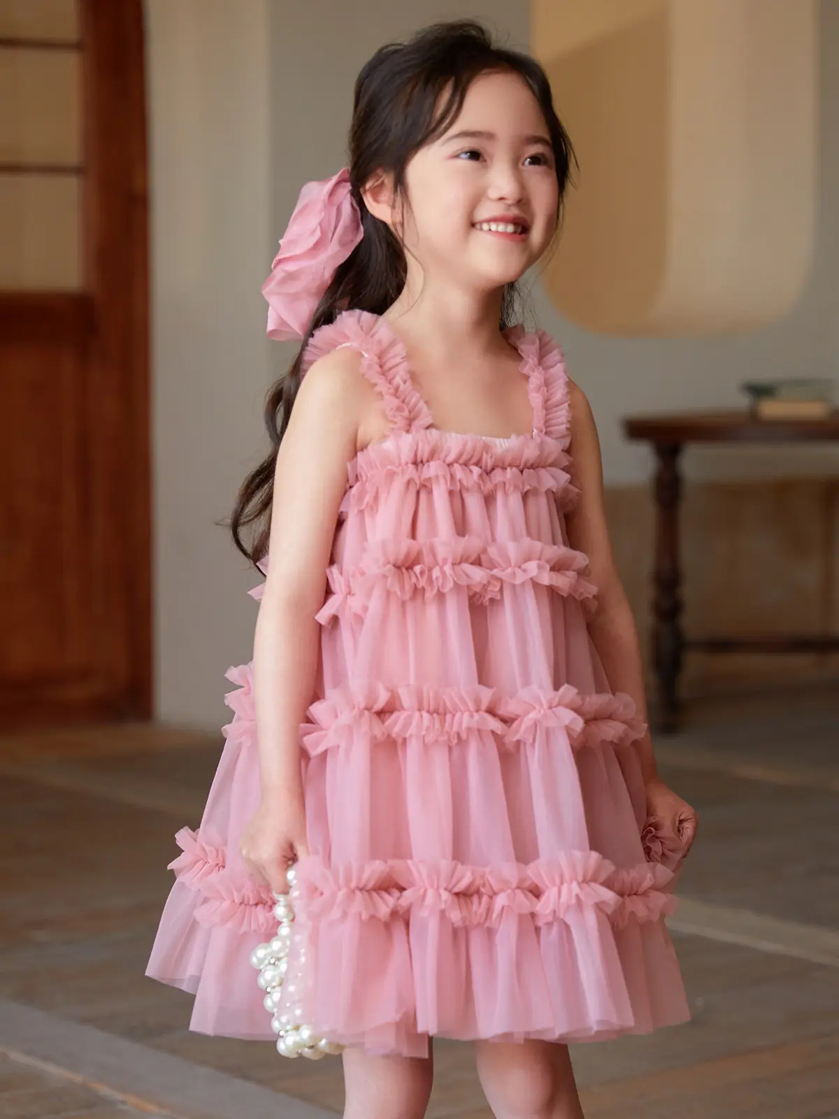 Girls' Green Tulle Tutu Skirt Princess Dress