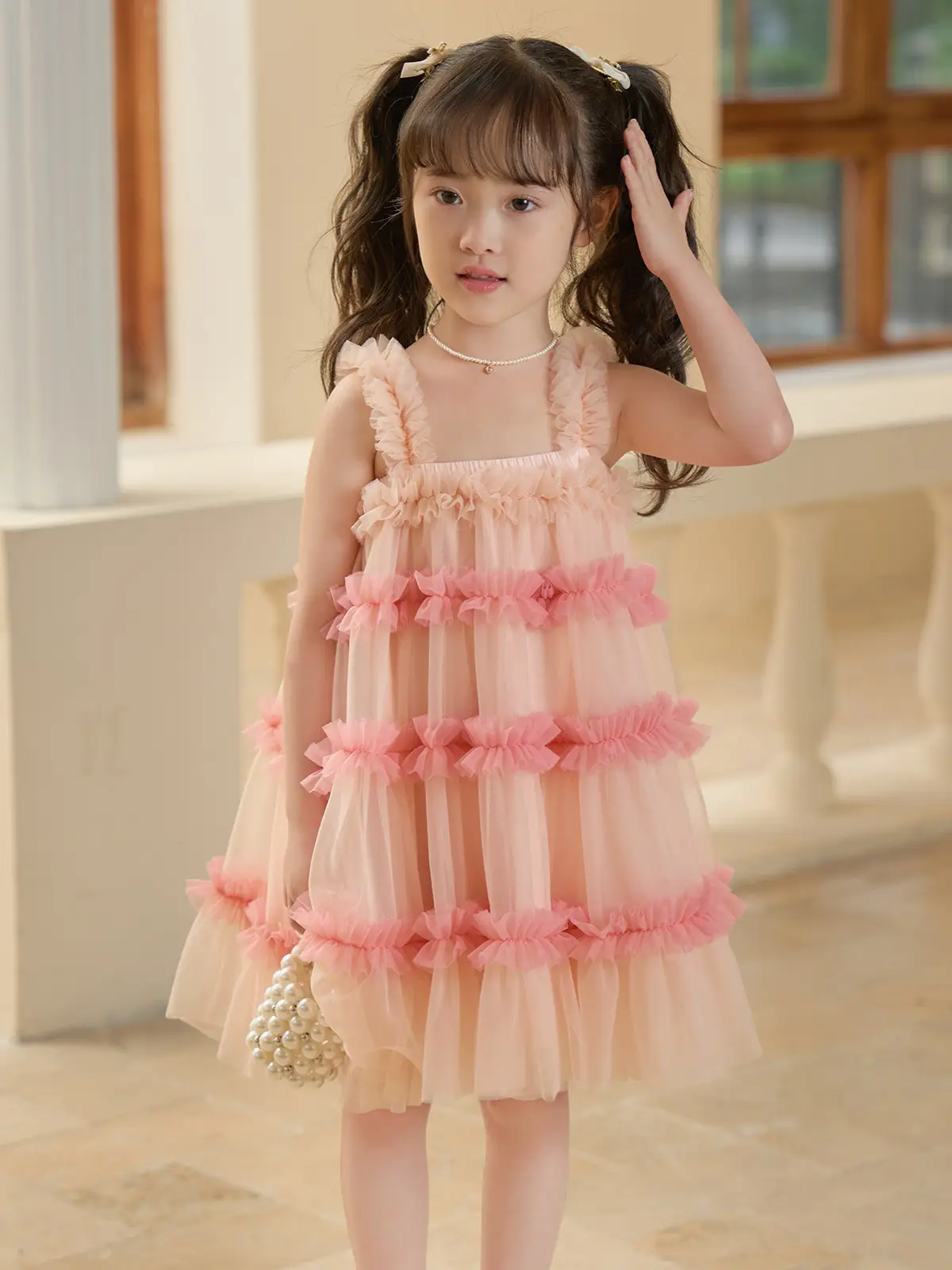 Girls' Green Tulle Tutu Skirt Princess Dress