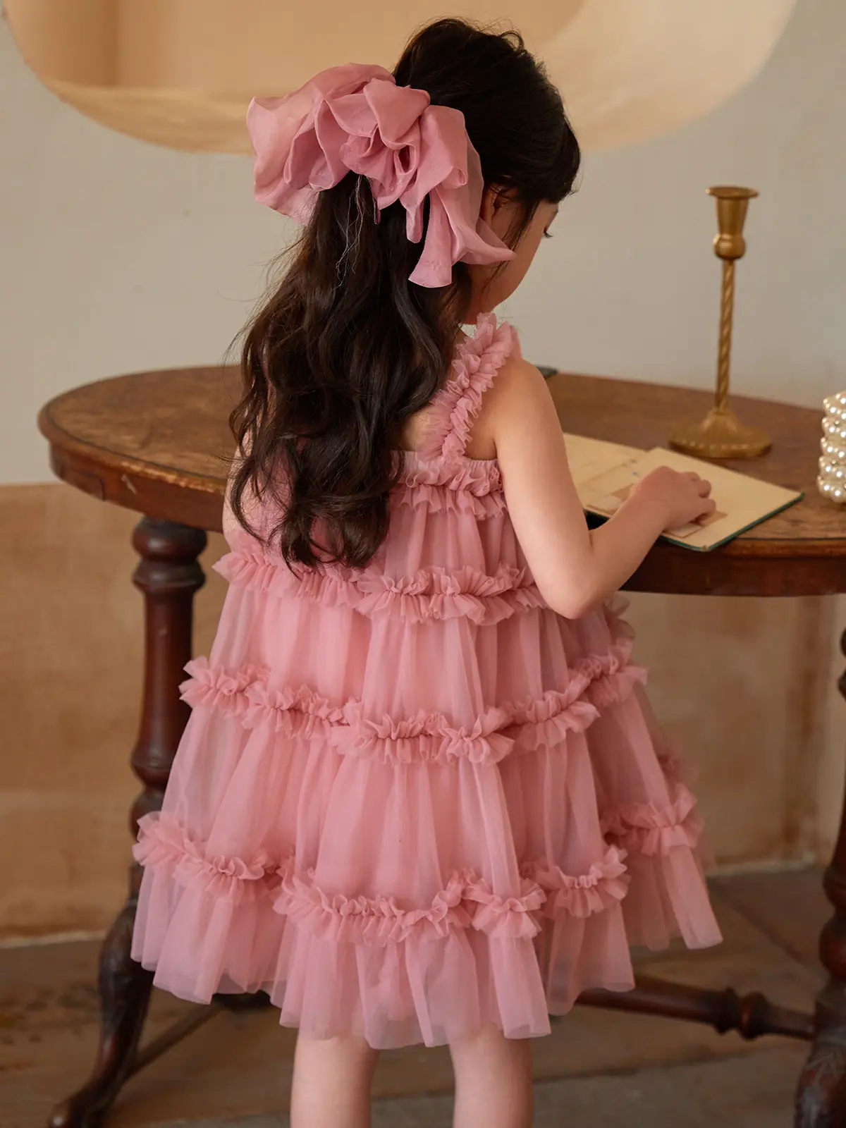 Girls' Green Tulle Tutu Skirt Princess Dress