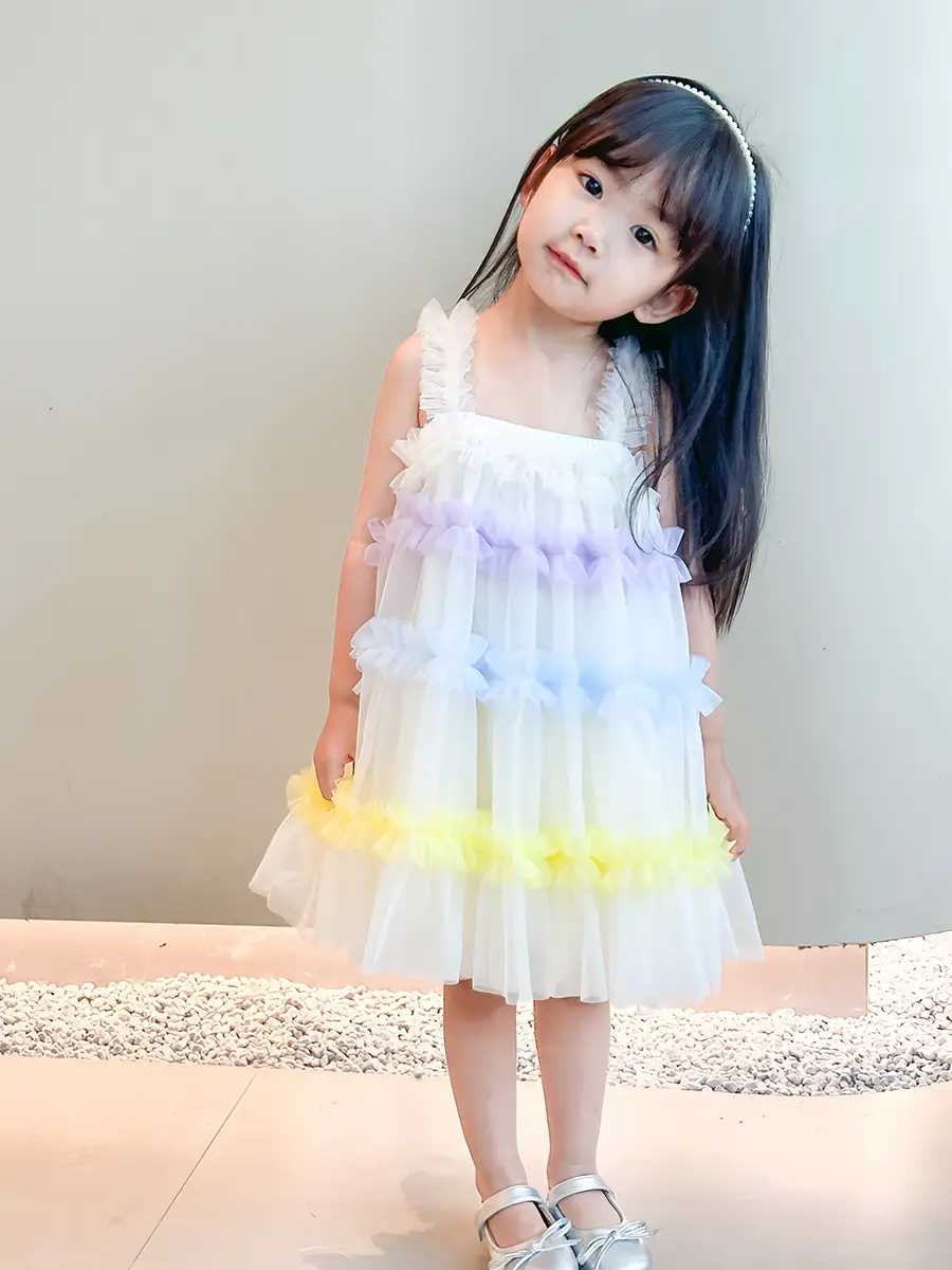 Girls' Green Tulle Tutu Skirt Princess Dress