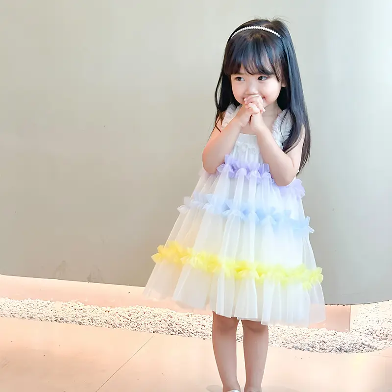 Girls' Green Tulle Tutu Skirt Princess Dress