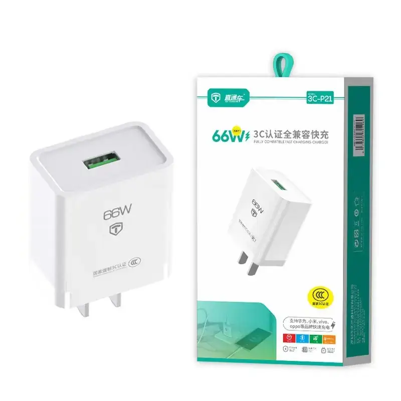 3C 66W Fast Charging Through Train Charger - Image 3
