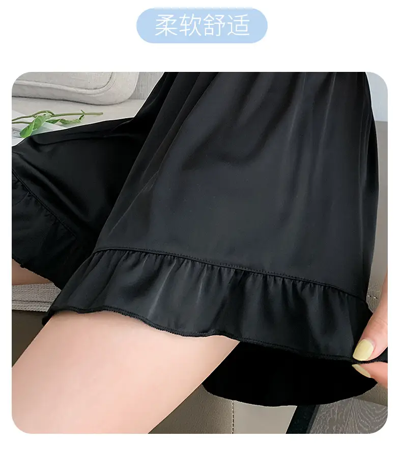 Black Ice Silk Security Pants for Women — feature 10