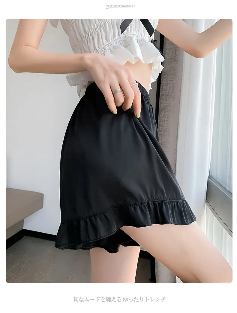 Black Ice Silk Security Pants for Women — feature 13