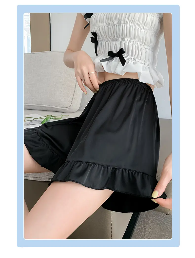 Black Ice Silk Security Pants for Women — feature 14