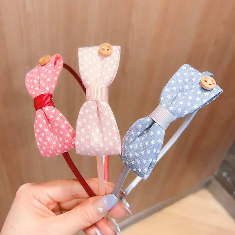 Kids Fresh Wave Hair Bands with Bow Accents - Image 5