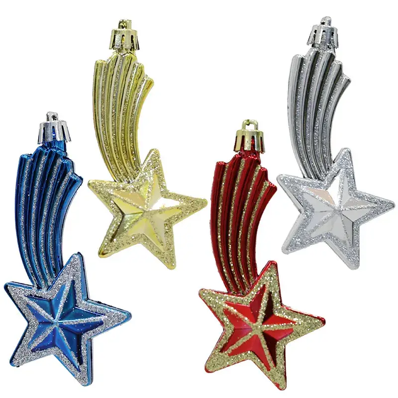 Gold Plated Meteor Pendant Star Decoration 11.2cm - Image 5