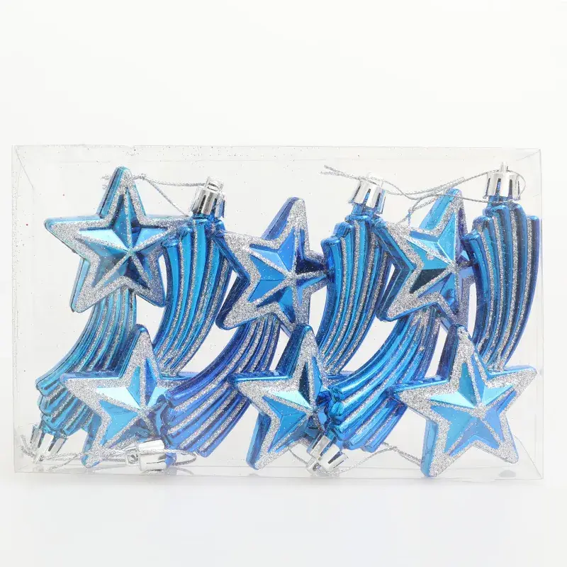 Gold Plated Meteor Pendant Star Decoration 11.2cm - Image 6