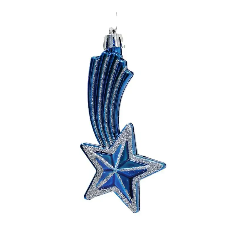 Gold Plated Meteor Pendant Star Decoration 11.2cm - Image 9