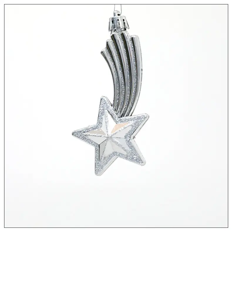 Gold Plated Meteor Pendant Star Decoration 11.2cm — feature 9