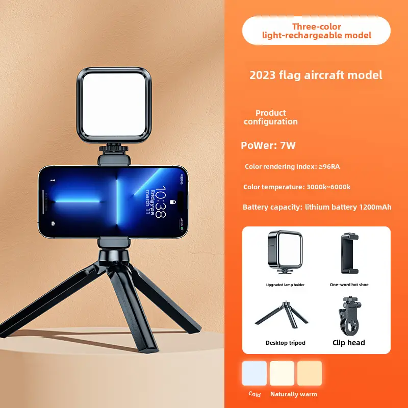 Mini Portable Tofu Light for Selfie & Outdoor Photography
