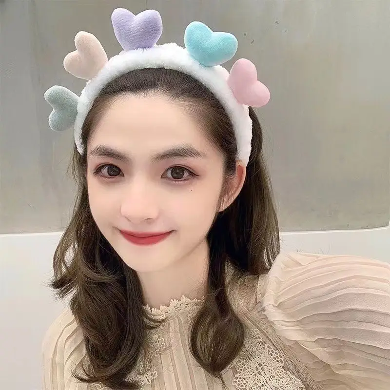 Soft Fleece Face Mask Hair Band for Girls