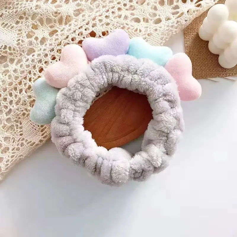 Soft Fleece Face Mask Hair Band for Girls