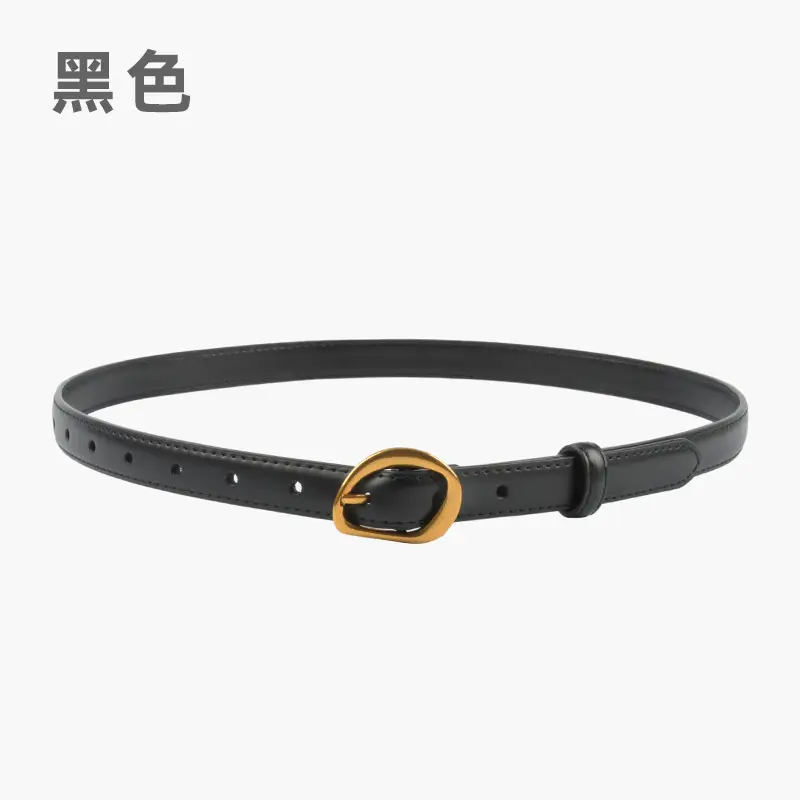 Vintage Denim Belt for Women Casual Dress Trousers