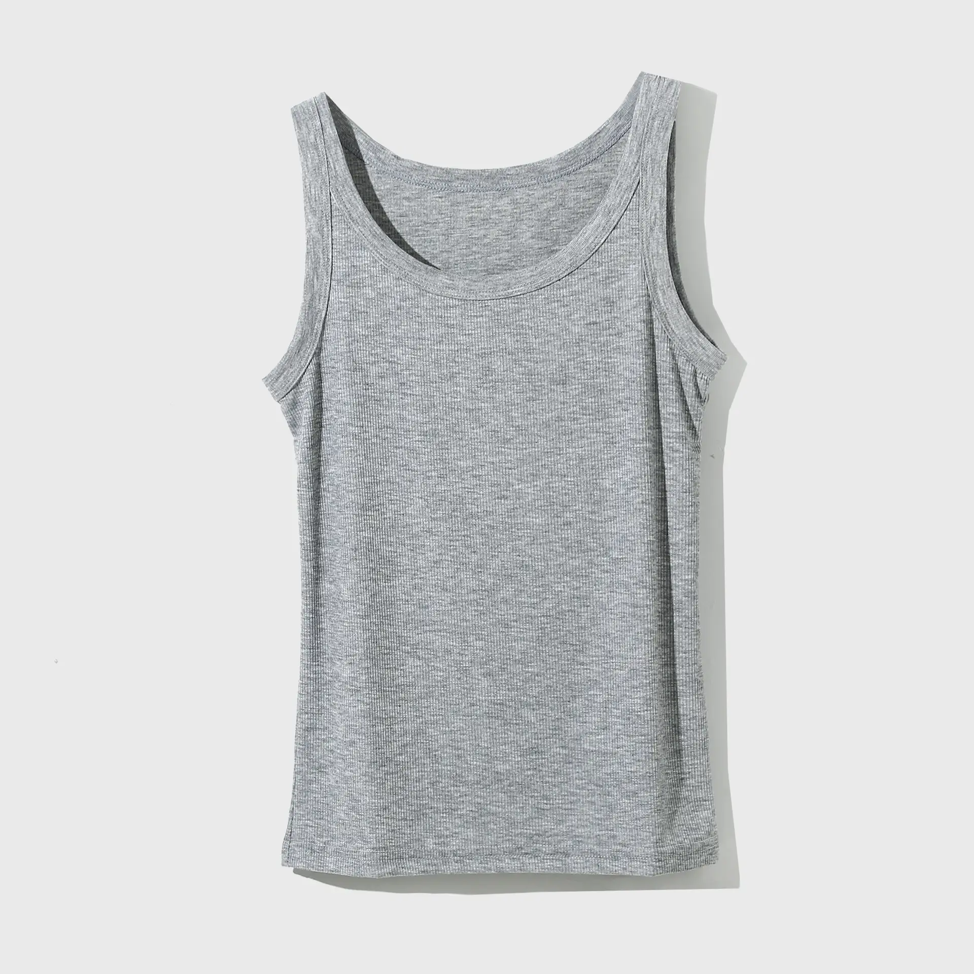 Women's Black Sleeveless Cotton Camisole Slim Fit - Image 5