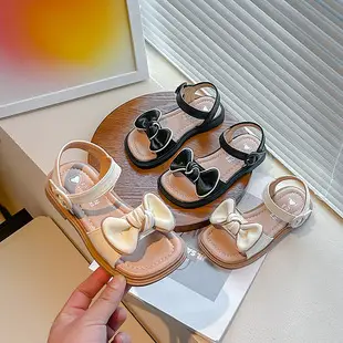 Girls Beige Woven Sandals Large Soft Sole — feature 6