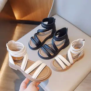 Girls Beige Woven Sandals Large Soft Sole — feature 8