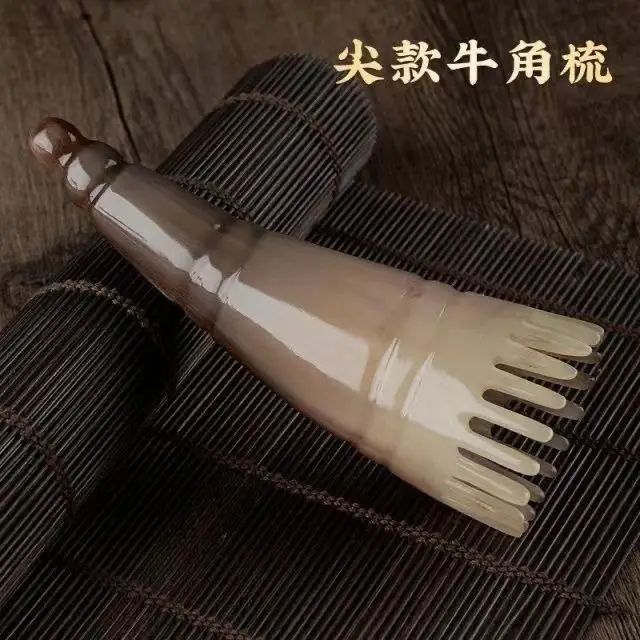 Pointed Head Shampoo Long Barrel Comb