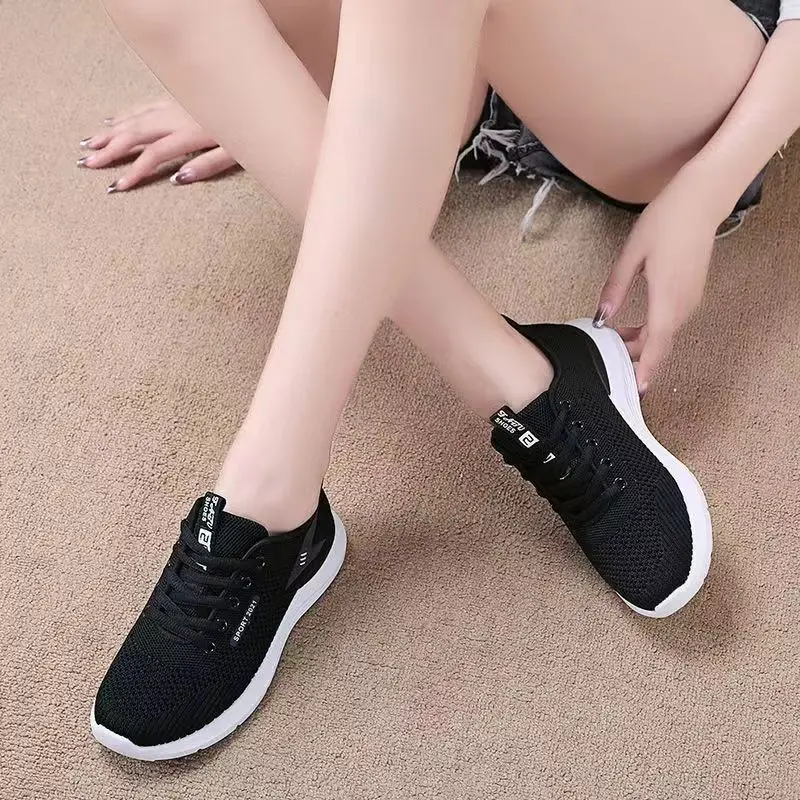 2023 New Women's Shoes Four Seasons Comfortable Casual All-match Trendy Women's Sneakers Fashionable Comfortable Lightweight Running Shoes - Image 5
